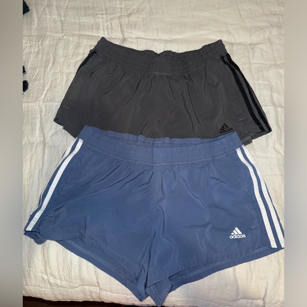 2 Pairs of Adidas Shorts Size Large